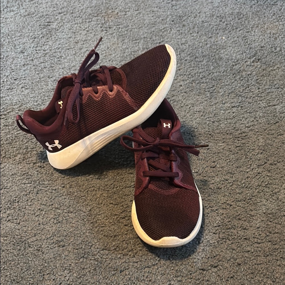 Under Armour Maroon Sneakers